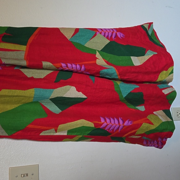 Farm Rio Heliconia linen pants - Picture 7 of 13